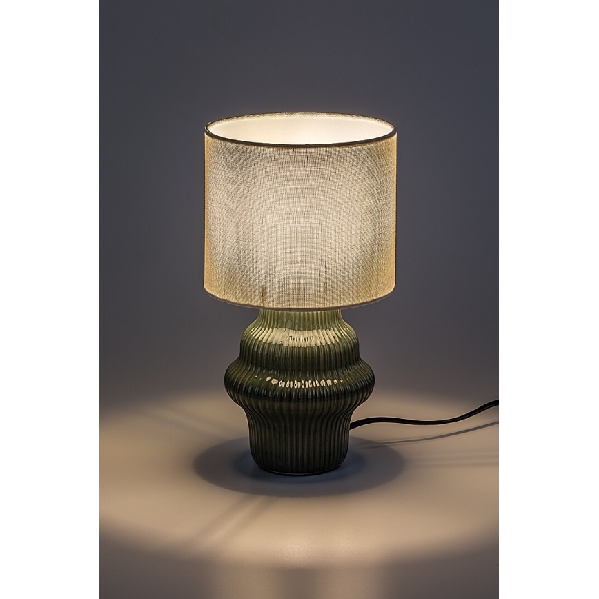 Lampă de masă Rabalux 1xE14/40W/230V, verde