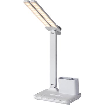 Rabalux - Lampă de birou LED tactilă, reglabilă, 5W/5V, 3000/4000/6500K