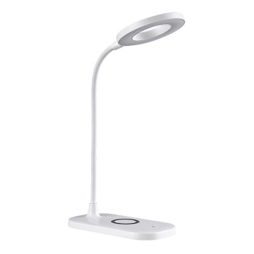 Rabalux - Lampă de birou LED tactilă reglabilă cu încărcare wireless LED/5W/5V 2700-6000K albă