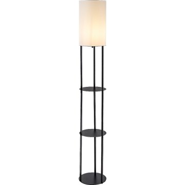 Rabalux - Lampă de podea cu polițe 1xE27/40W/230V, neagră