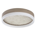 Rabalux - Lampă de tavan LED reglabilă LED/24W/230V 3000-6500K Ø 40 cm bej + telecomandă