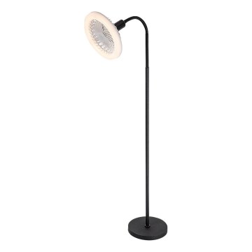 Rabalux - Lampă LED de podea dimabilă cu ventilator, diametru 30 cm, 1xE27/16W/230V, 3000-6500K + telecomandă