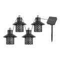 Rabalux - Lampă solară LED 8xLED/0,1W/1,2V IP44 1200 mAh
