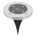 Rabalux - Lampă solară LED de exterior cu senzor LED/0,24W/1xAA 400 mAh negru IP44