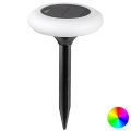 Rabalux - Lampă solară LED RGB LED/0,6W/3,7V IP65 1200 mAh