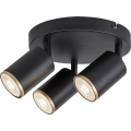 Rabalux - Lampă spot de tavan 3x GU10/15W/230V, neagră