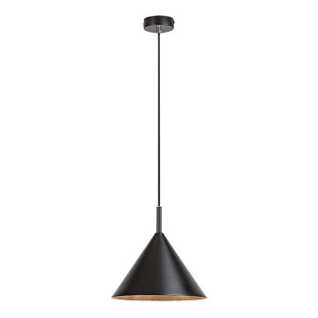 Rabalux - Lampă suspendată cu cablu 1xE27/40W/230V Ø 25 cm neagră