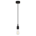 Rabalux - Lampa suspendata E27/40W negru