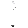 Rabalux - LED Lampă de podea reglabilă LED/23W/230V 3000/4200/6500 neagră