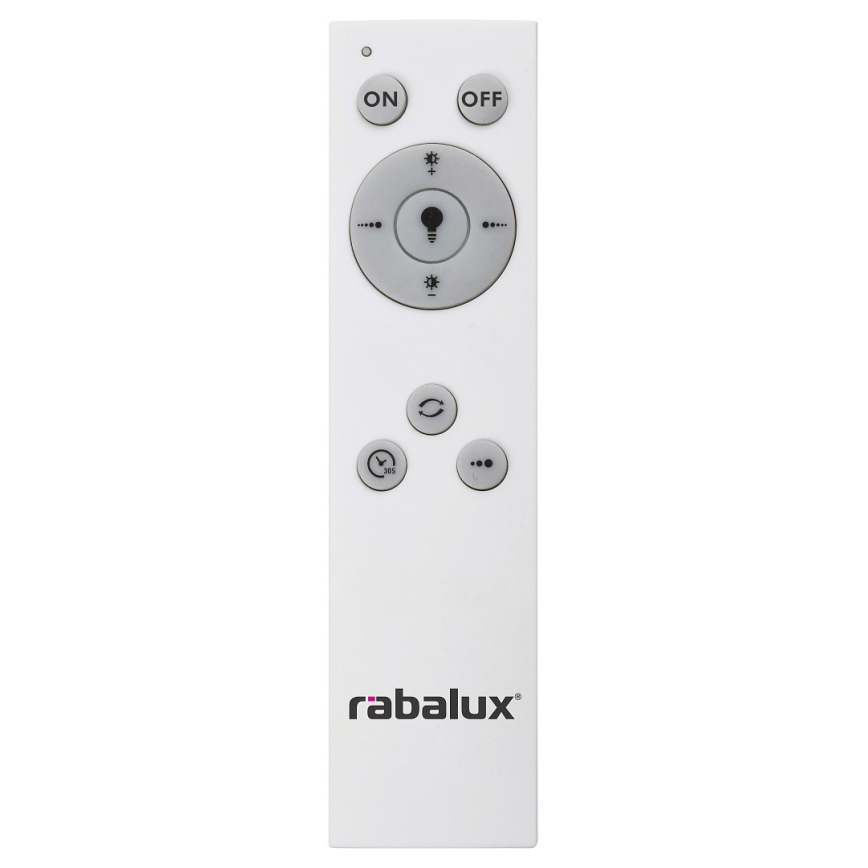 Rabalux - Plafonier LED reglabil intensitate LED/38W/230V 3000-6500K alb + telecomandă pr. 48 cm