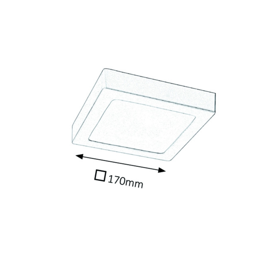 Rabalux - LED Plafonieră LED/12W/230V