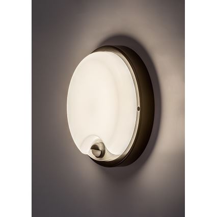 Rabalux - Aplică LED de exterior cu senzor LED/18W/230V IP65 neagră