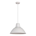 Rabalux - Lustră suspendată pe cablu 1xE27/60W/230V Ø 36 cm albă
