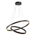Rabalux - Lustru LED dimabil, suspendat pe cablu, 80 W, 230 V, 3000–6500 K, cu telecomandă