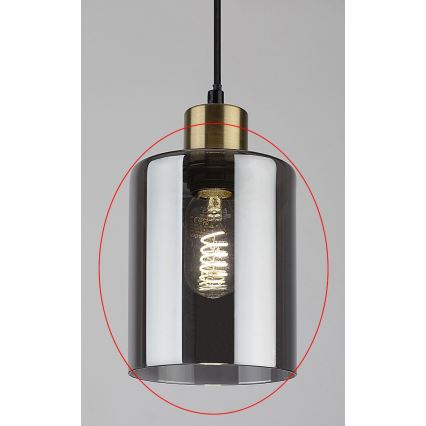 Rabalux - Pahar de schimb pentru soclu E27, Ø 13 cm