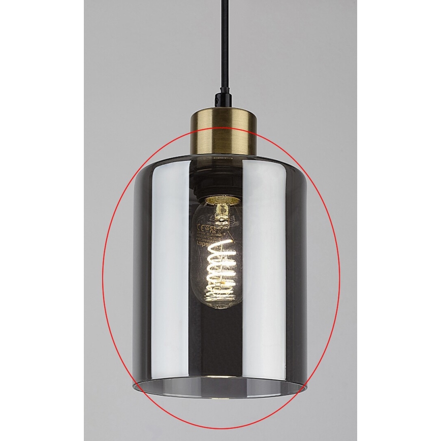 Rabalux - Pahar de schimb pentru soclu E27, Ø 13 cm