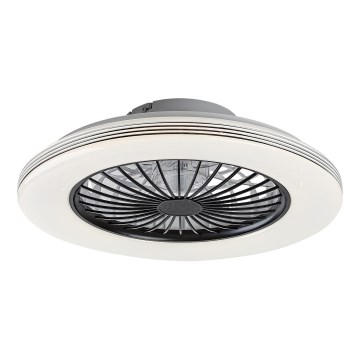 Rabalux - Plafonier LED cu ventilator, reglabil, LED/48W/230V 3000-6500K + telecomandă