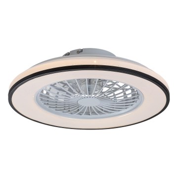 Rabalux - Plafonier LED cu ventilator, reglabil, LED/48W/230V 3000-6500K + telecomandă