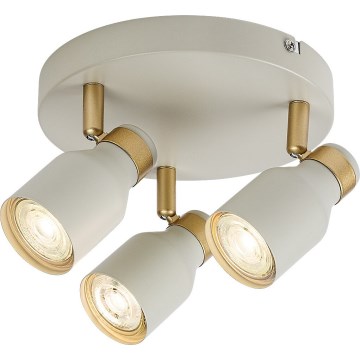 Rabalux - Plafonieră cu 3 spoturi, GU10/15W/230V
