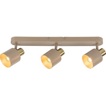 Rabalux - Plafonieră cu spoturi 3xE14/10W/230V bej