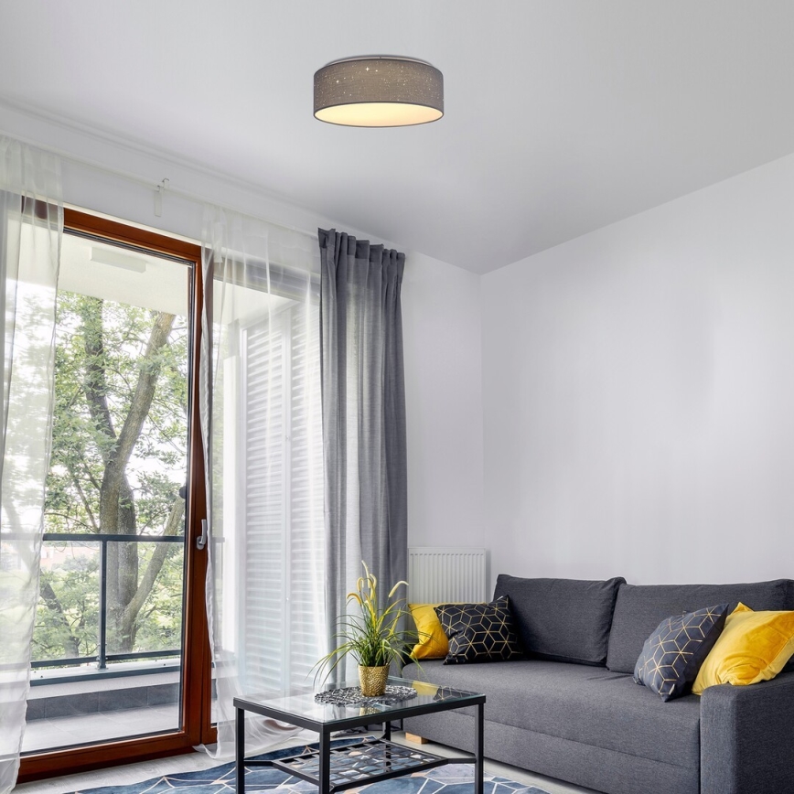 Rabalux - Plafonieră LED, 22 W, 230 V, gri, Ø 40 cm