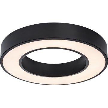 Rabalux - Plafonieră LED, 24 W, 230 V, 3000/4000/6500 K, Ø 40 cm, negru