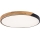 Rabalux - Plafonieră LED/42W/230V 3000/4000/6500K negru/stejar Ø 61 cm