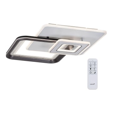 Rabalux - Plafonieră LED aplicată dimmabilă LED/48W/230V 3000K/4000K/6000K + telecomandă 49,5x49,5 cm