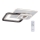 Rabalux - Plafonieră LED aplicată dimmabilă LED/48W/230V 3000K/4000K/6000K + telecomandă 49,5x49,5 cm