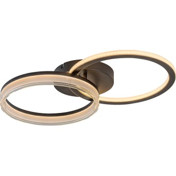 Rabalux - Plafonieră LED dimabilă, 38W, 230V, 3000-6500K, 60 x 35 cm, cu telecomandă