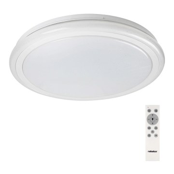 Rabalux - Plafonieră LED dimabilă cu telecomandă RGB LED/32W/230V Ø 40 cm
