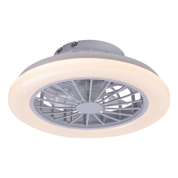 Rabalux - Plafonieră LED dimabilă cu ventilator LED/24W/230V 3000-6500K + telecomandă