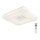 Rabalux - Plafonieră LED dimabilă, LED/70W/230V, cu telecomandă, 44x44 cm