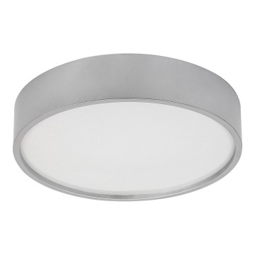Rabalux - Plafonieră LED LED/18W/230V IP44 4000K argintiu diametru 28 cm