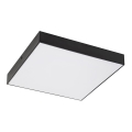 Rabalux - Plafonieră LED LED/24W/230V 2800-6000K IP44 neagră 30x30 cm
