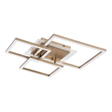 Rabalux - Plafonieră LED LED/40W/230V 3000K 50x50 cm aurie
