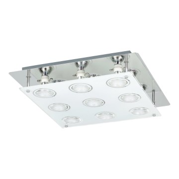 Rabalux - Plafonieră LED NAOMI 9xGU10/5W 38x38 cm