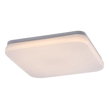 Rabalux - Plafonieră LED pentru baie, 18 W, 230 V, 3000/4000/6000 K, IP44, 28,5 x 28,5 cm