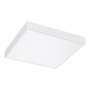 Rabalux - Plafonieră LED pentru baie, 18W, 230V, 2800–6000K, IP44, alb, 17,5 x 17,5 cm