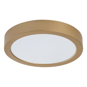Rabalux - Plafonieră LED pentru baie, 24 W, 230 V, Ø 22 cm, IP44, auriu