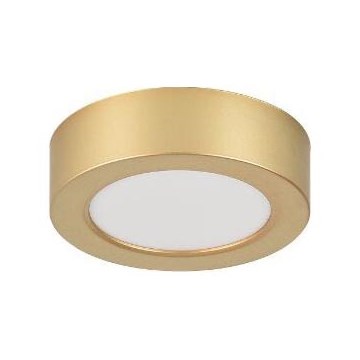 Rabalux - Plafonieră LED pentru baie, 7W/230V, Ø 12 cm, IP44, auriu