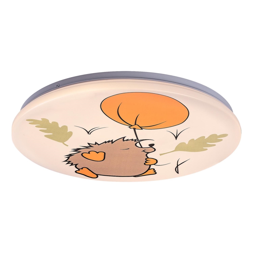 Rabalux - Plafonieră LED pentru copii, 24W, 230V, 3000K, Ø 37,5 cm