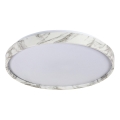 Rabalux - Plafonieră LED reglabilă LED/24W/230V 3000-6500K Ø 38 cm albă + telecomandă