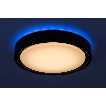 Rabalux - Plafonieră LED RGB dimmabilă cu senzor, LED 28W, 230V, 2700–5000K, diametru 36 cm + telecomandă