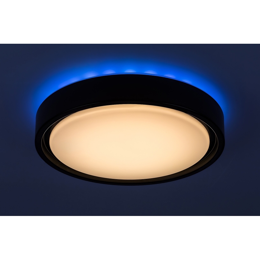 Rabalux - Plafonieră LED RGB dimmabilă cu senzor, LED 28W, 230V, 2700–5000K, diametru 36 cm + telecomandă