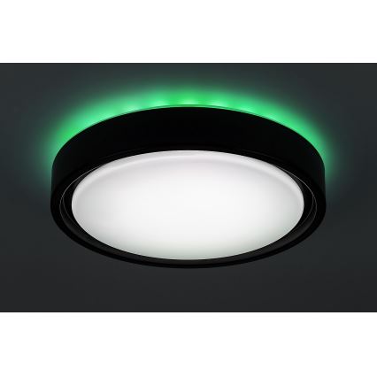 Rabalux - Plafonieră LED RGB dimmabilă cu senzor, LED 28W, 230V, 2700–5000K, diametru 36 cm + telecomandă