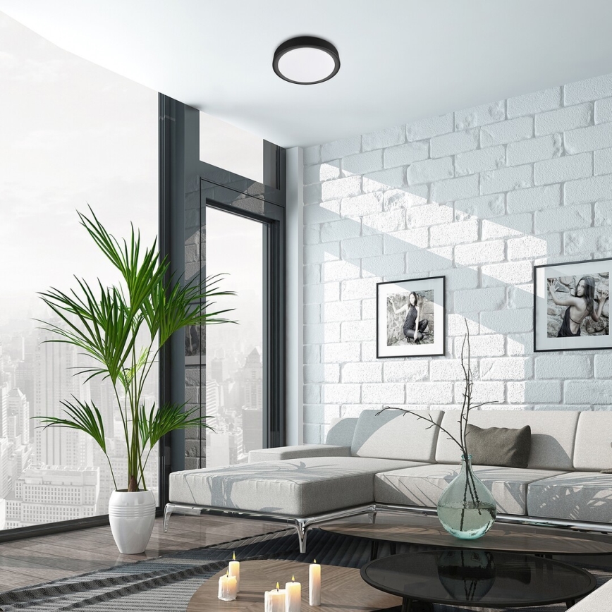 Rabalux - Plafonieră LED RGB dimmabilă cu senzor, LED 28W, 230V, 2700–5000K, diametru 36 cm + telecomandă