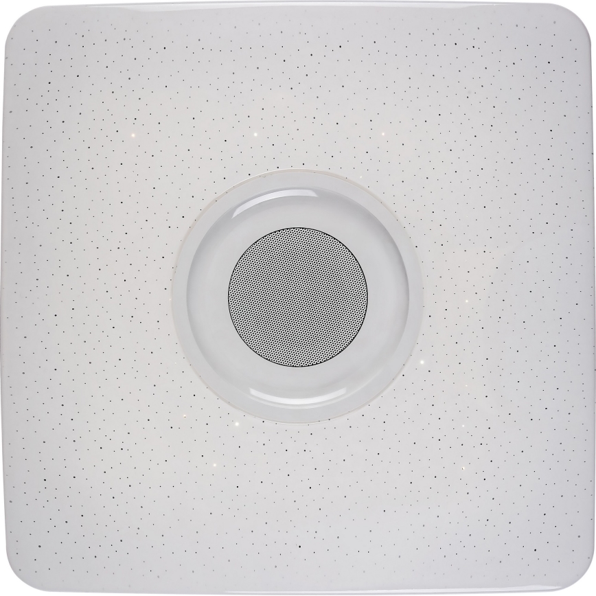 Rabalux - Plafonieră LED RGB dimabilă cu difuzor, LED/18W/230V 3000-6000K Bluetooth + telecomandă 36,5x36,5 cm