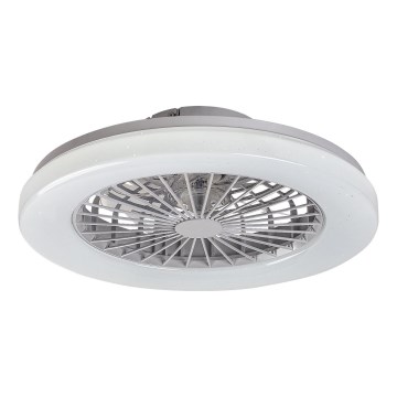 Rabalux - Plafonieră LED RGB reglabilă cu ventilator LED/48W/230V 3000-6500K + telecomandă