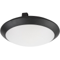 Rabalux - Plafonieră pentru exterior 1xE27/9W/230V IP65 diametru 30 cm neagră